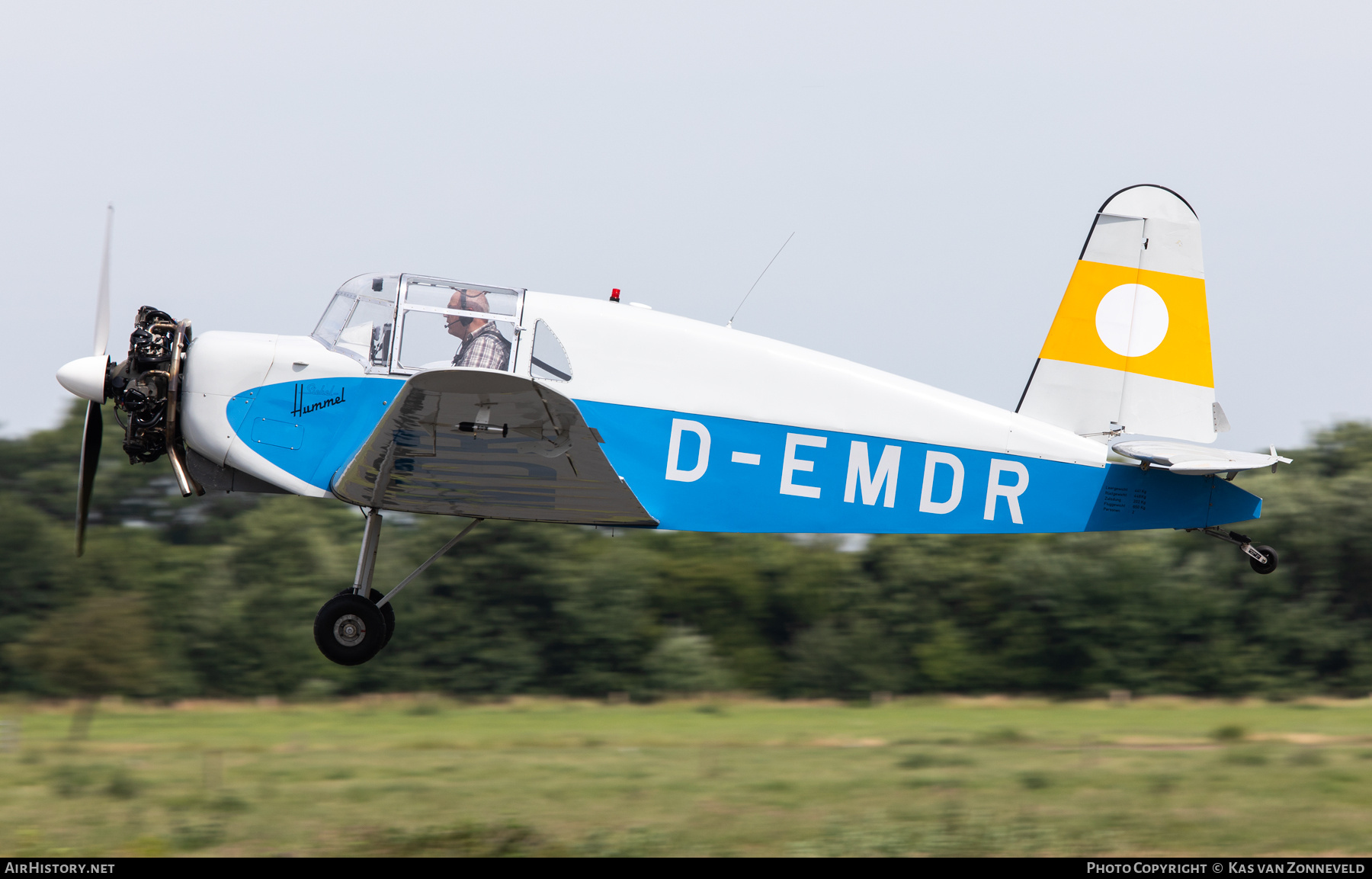 Aircraft Photo of D-EMDR | Siebel Si 202 Hummel (replica) | AirHistory.net #819154