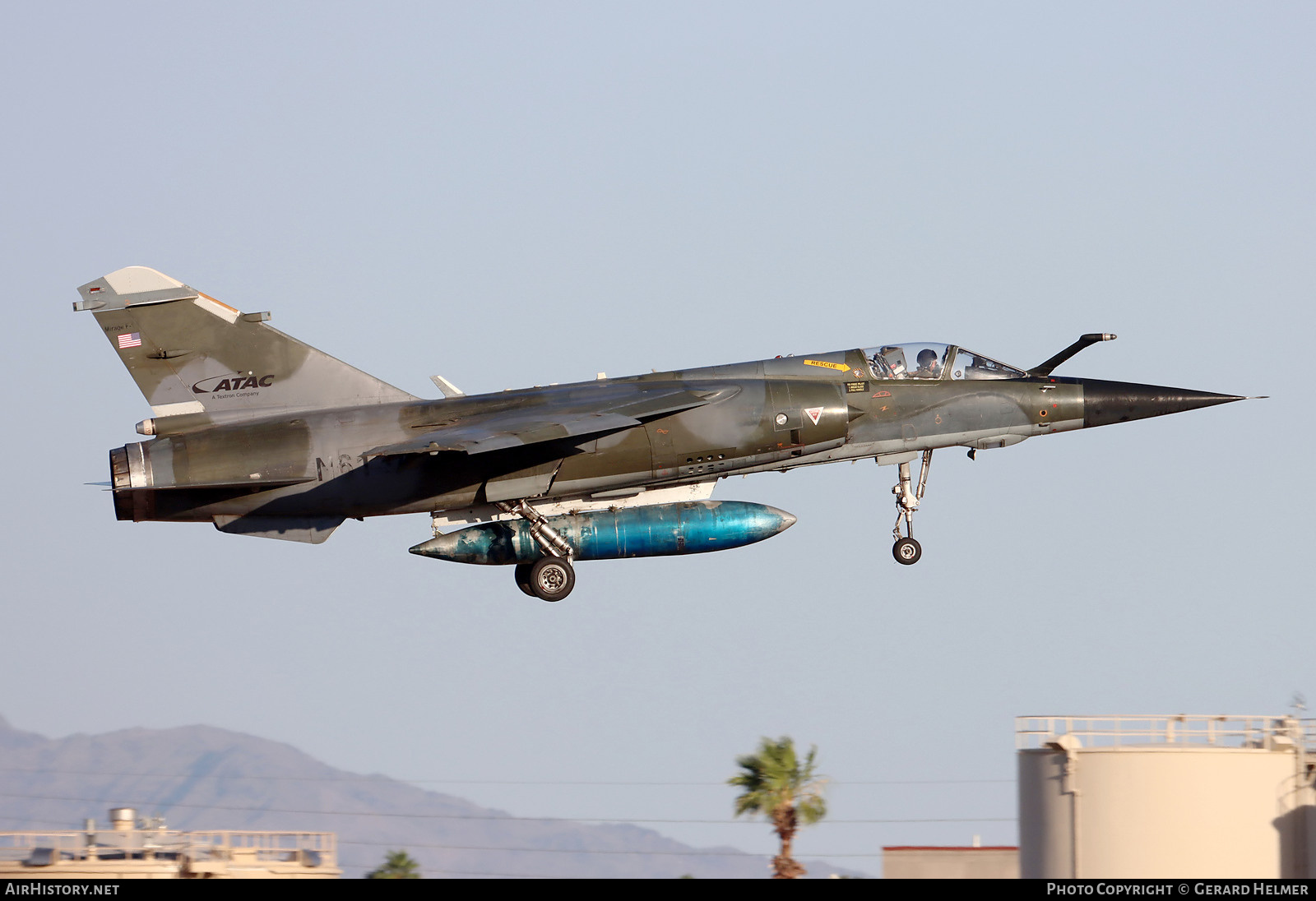 Aircraft Photo of N613AX | Dassault Mirage F1CR | ATAC - Airborne Tactical Advantage Company | AirHistory.net #819166
