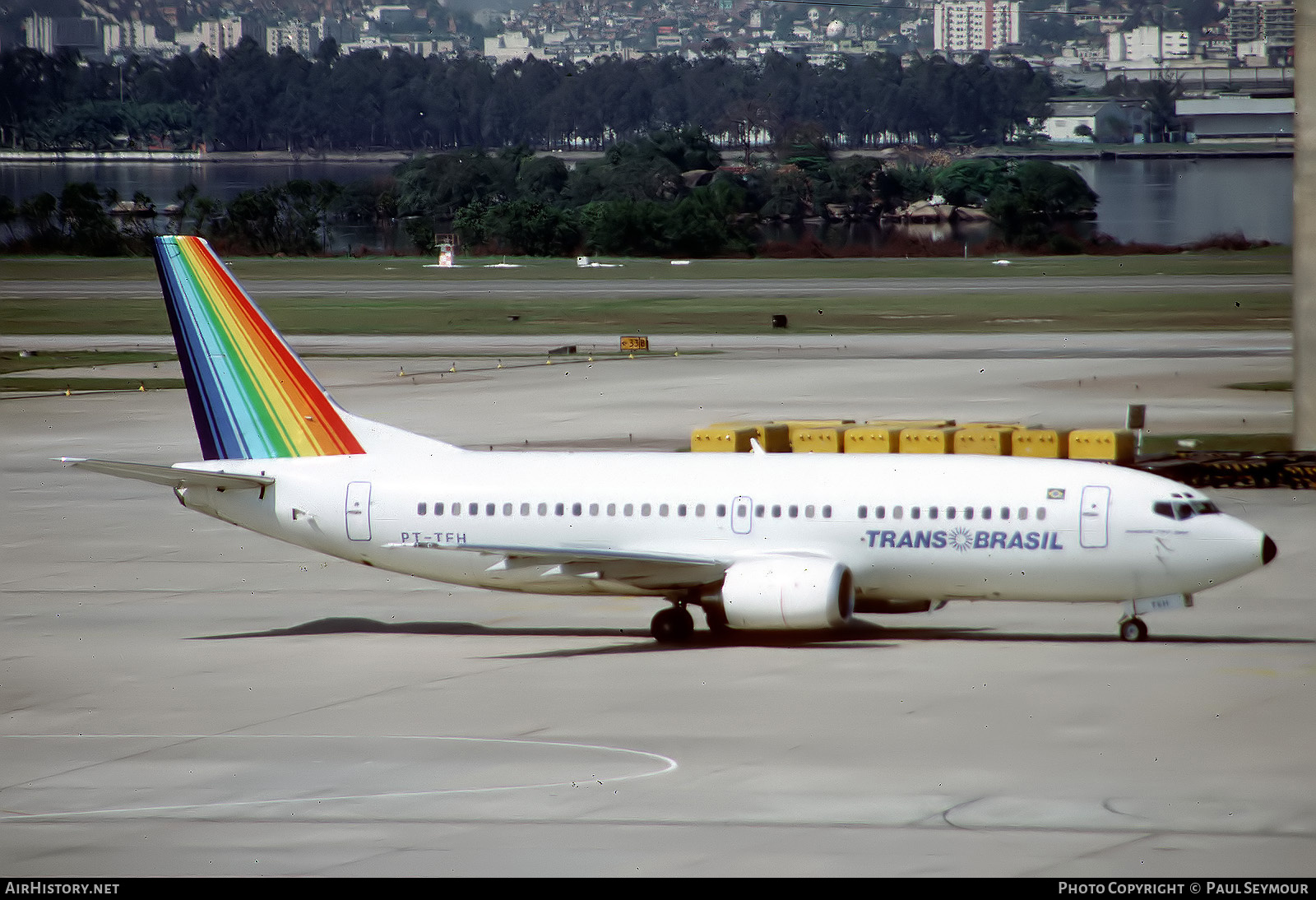 Aircraft Photo of PT-TEH | Boeing 737-3Q4 | TransBrasil | AirHistory.net #819172
