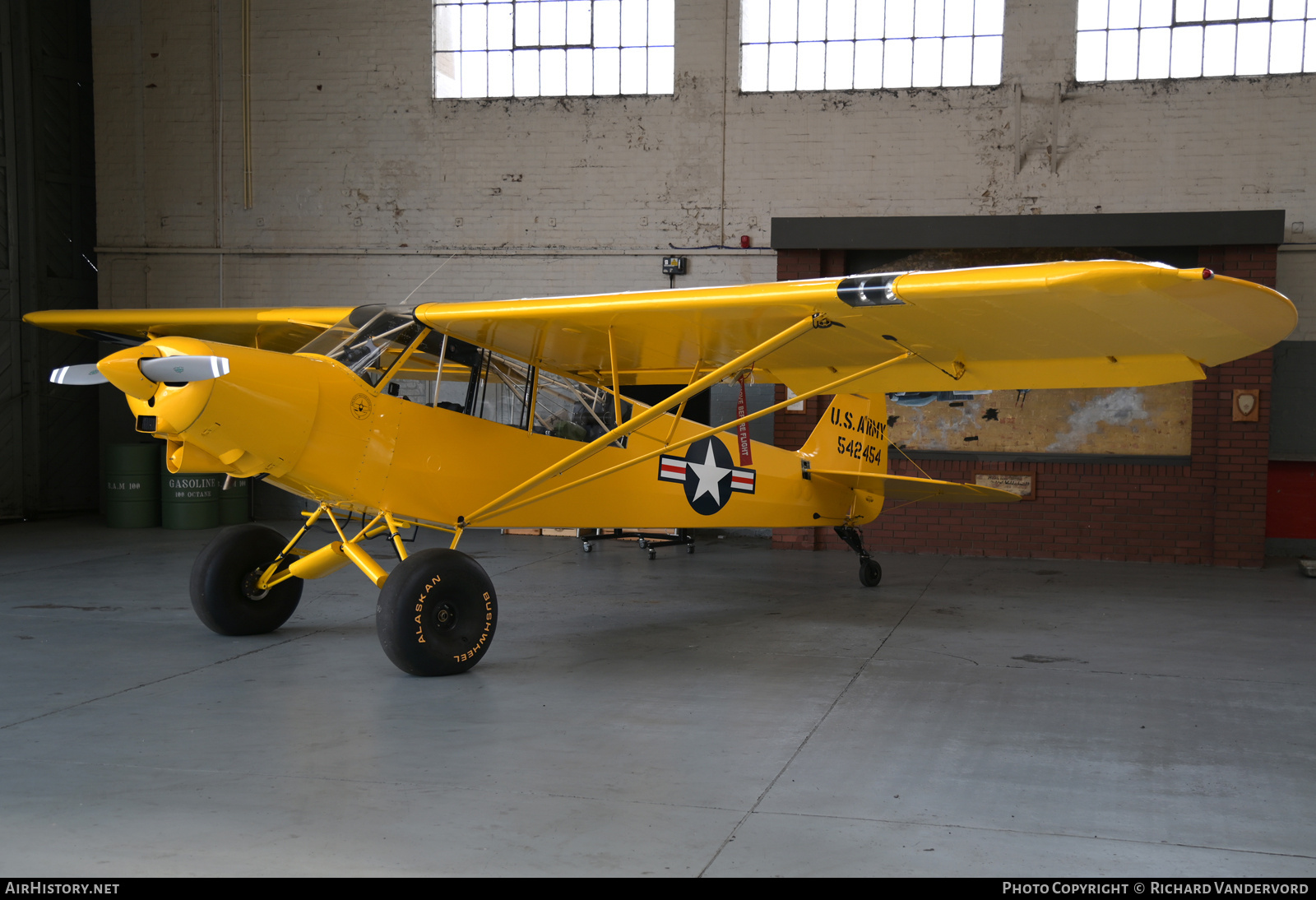 Aircraft Photo of G-KUBY / 542454 | Piper L-21B Super Cub | USA - Army | AirHistory.net #819176