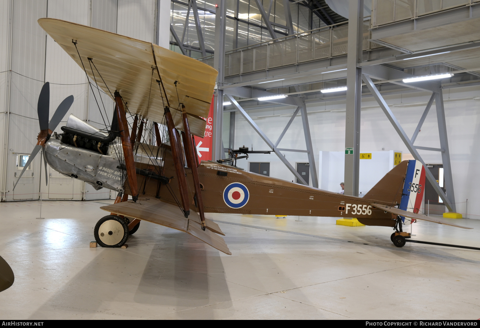 Aircraft Photo of F3556 | Royal Aircraft Factory RE-8 | UK - Air Force | AirHistory.net #819191