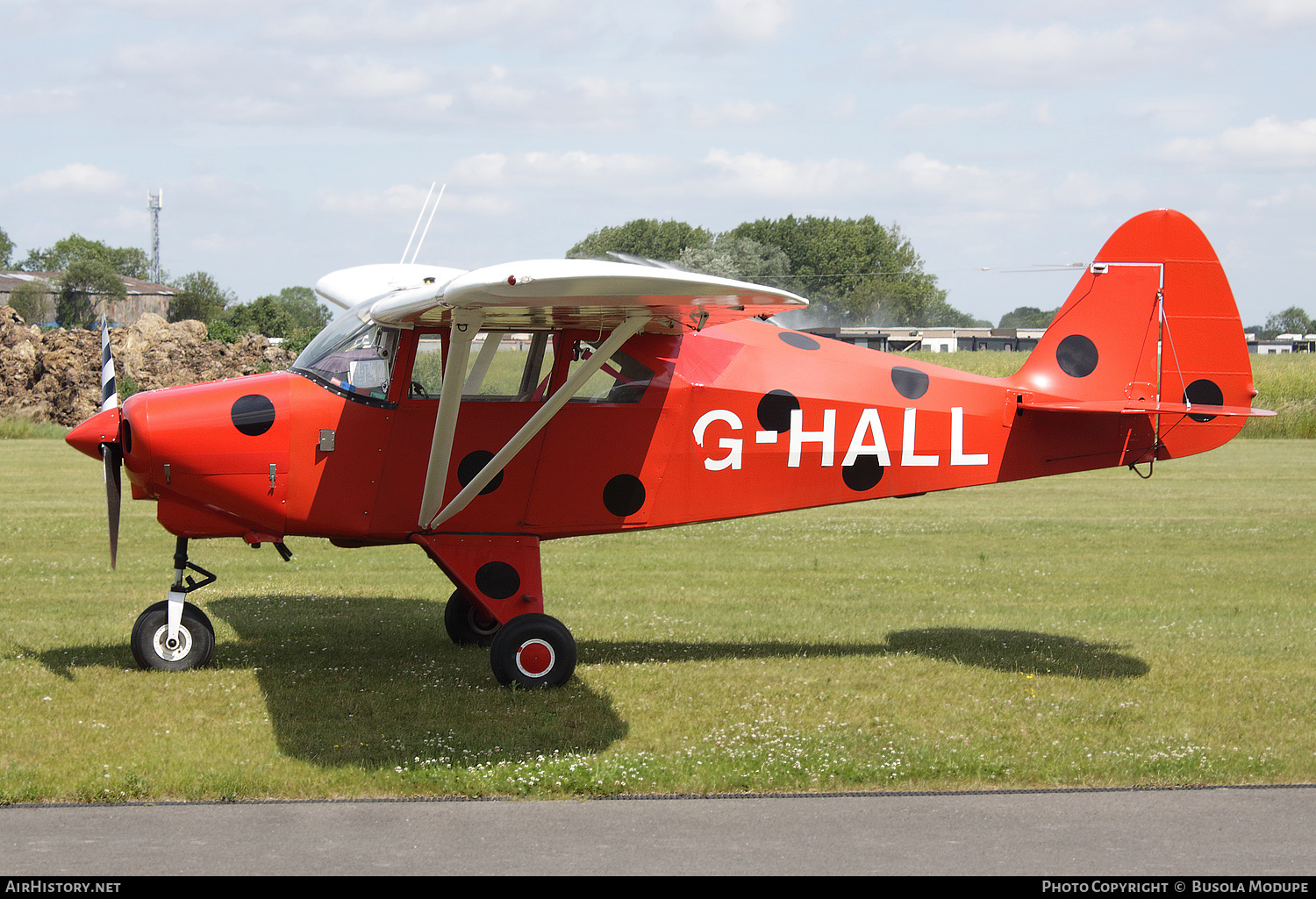 Aircraft Photo of G-HALL | Piper PA-22-160 Tri-Pacer | AirHistory.net #819203
