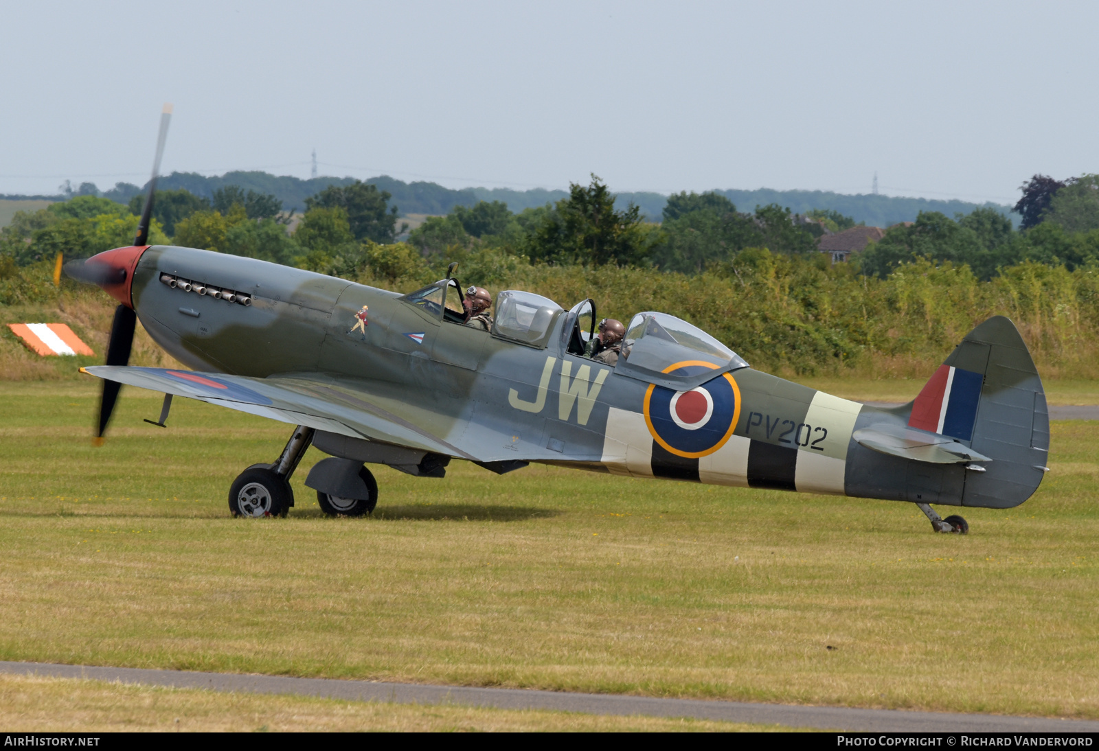 Aircraft Photo of G-CCCA / PV202 | Supermarine 509 Spitfire T9C | UK - Air Force | AirHistory.net #819205