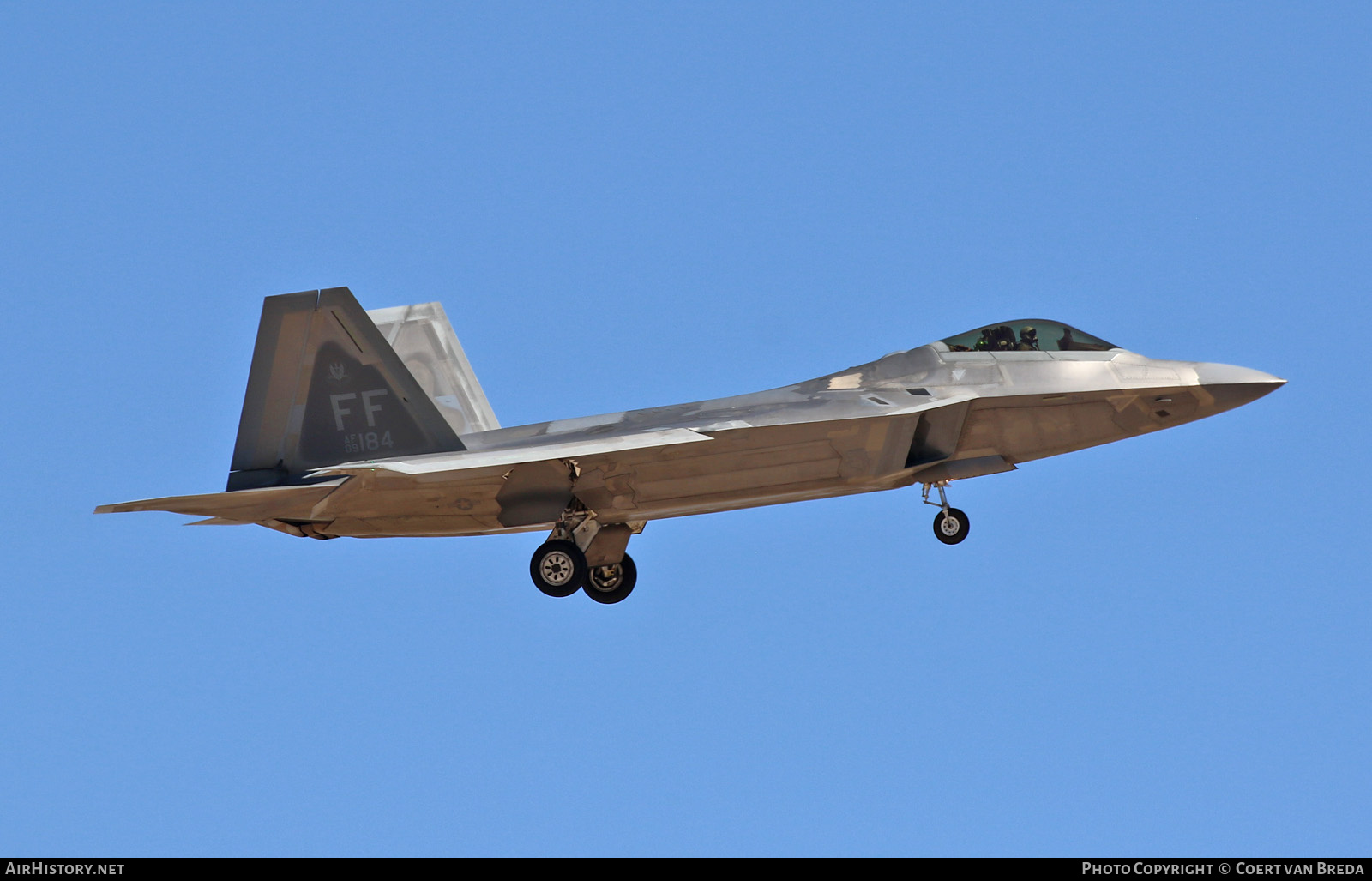Aircraft Photo of 09-4184 | Lockheed Martin F-22A Raptor | USA - Air Force | AirHistory.net #819207