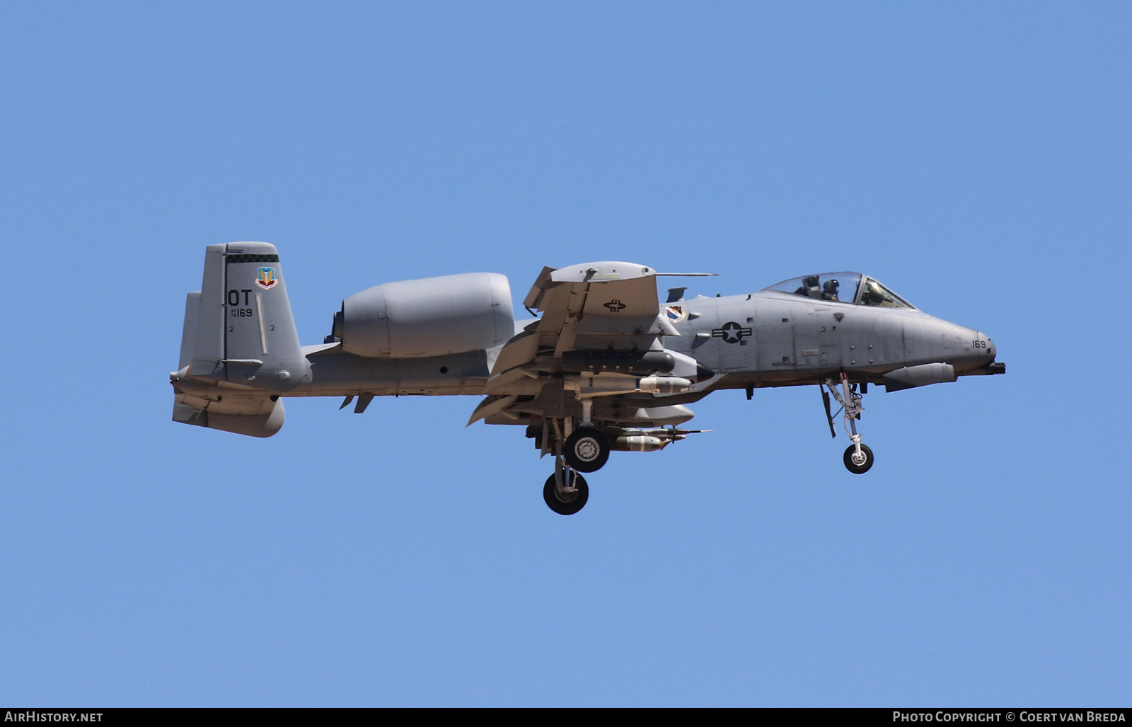 Aircraft Photo of 79-0169 / AF79-169 | Fairchild A-10C Thunderbolt II | USA - Air Force | AirHistory.net #819229