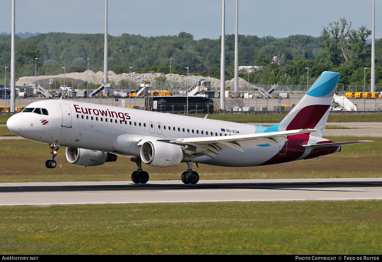 Aircraft Photo of 9H-EUW | Airbus A320-214 | Eurowings | AirHistory.net #819240