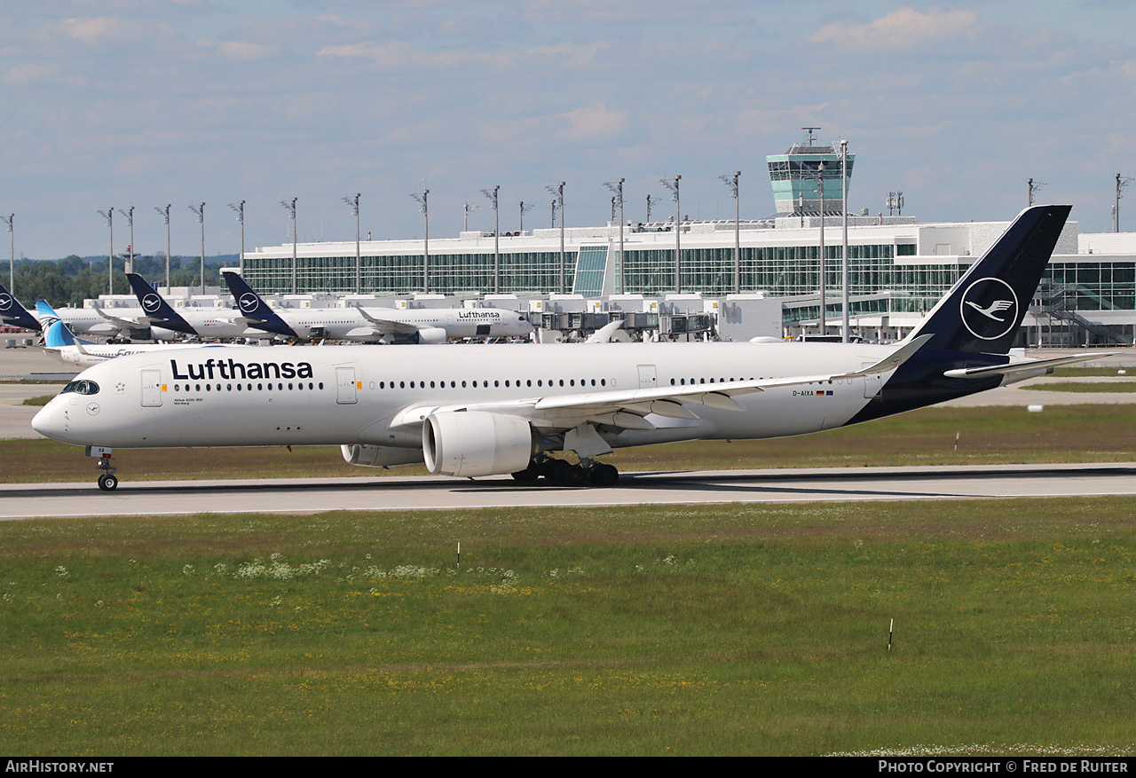 Aircraft Photo of D-AIXA | Airbus A350-941 | Lufthansa | AirHistory.net #819246