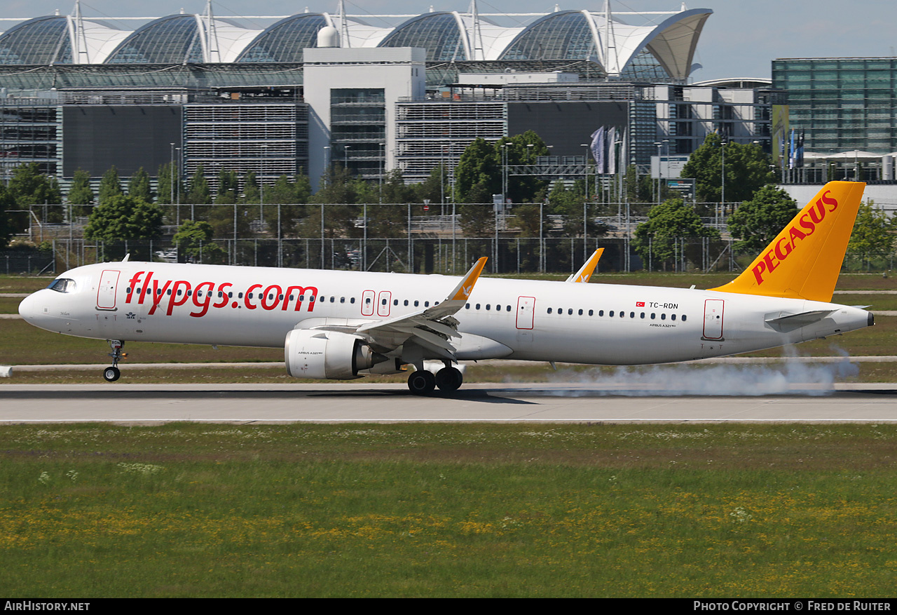 Aircraft Photo of TC-RDN | Airbus A321-251NX | Pegasus Airlines | AirHistory.net #819248