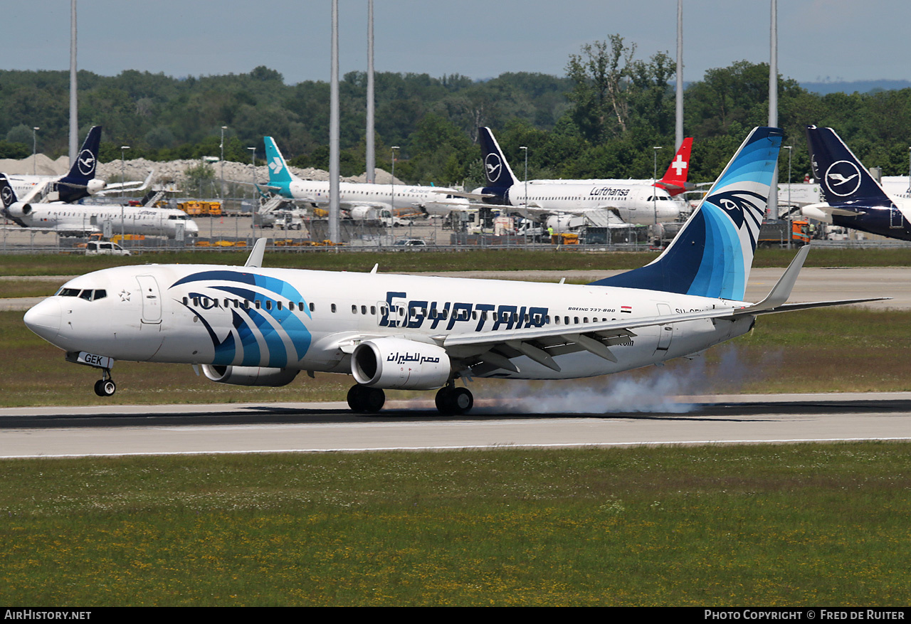 Aircraft Photo of SU-GEK | Boeing 737-800 | EgyptAir | AirHistory.net #819258