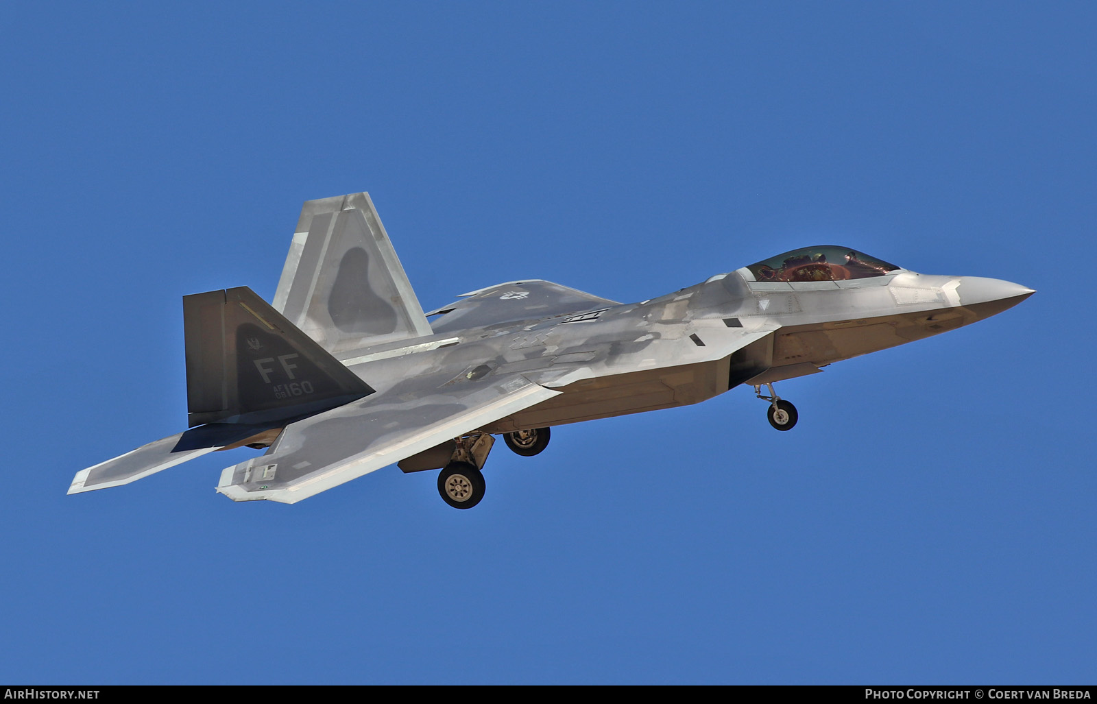 Aircraft Photo of 08-4160 | Lockheed Martin F-22A Raptor | USA - Air Force | AirHistory.net #819259