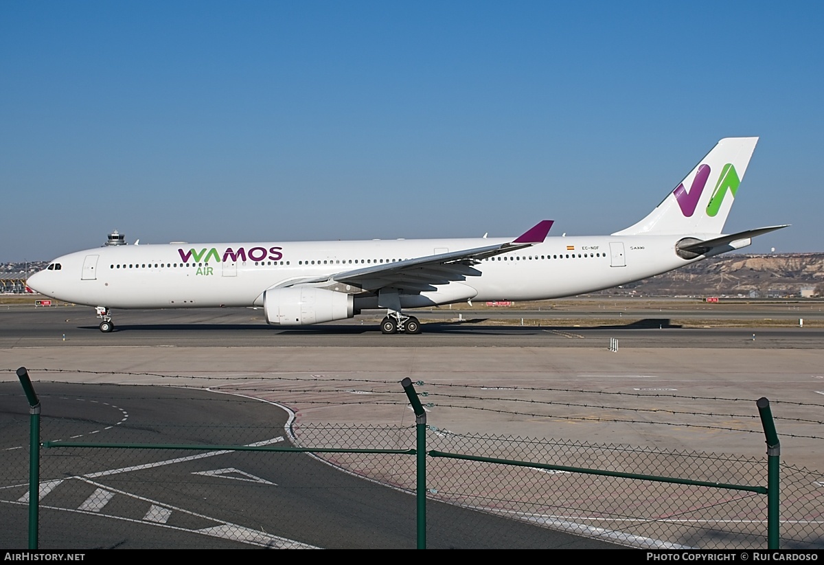 Aircraft Photo of EC-NOF | Airbus A330-343E | Wamos Air | AirHistory.net #819263