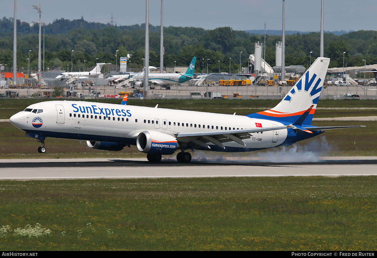 Aircraft Photo of TC-SMI | Boeing 737-8 Max 8 | SunExpress | AirHistory.net #819276