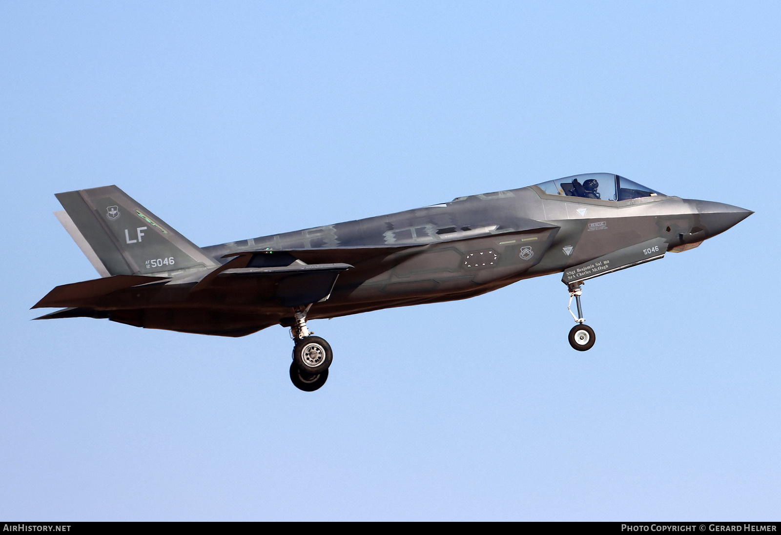 Aircraft Photo of 12-5046 / AF12-5046 | Lockheed Martin F-35A Lightning II | USA - Air Force | AirHistory.net #819277