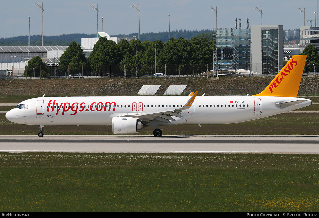 Aircraft Photo of TC-RDF | Airbus A321-251NX | Pegasus Airlines | AirHistory.net #819280
