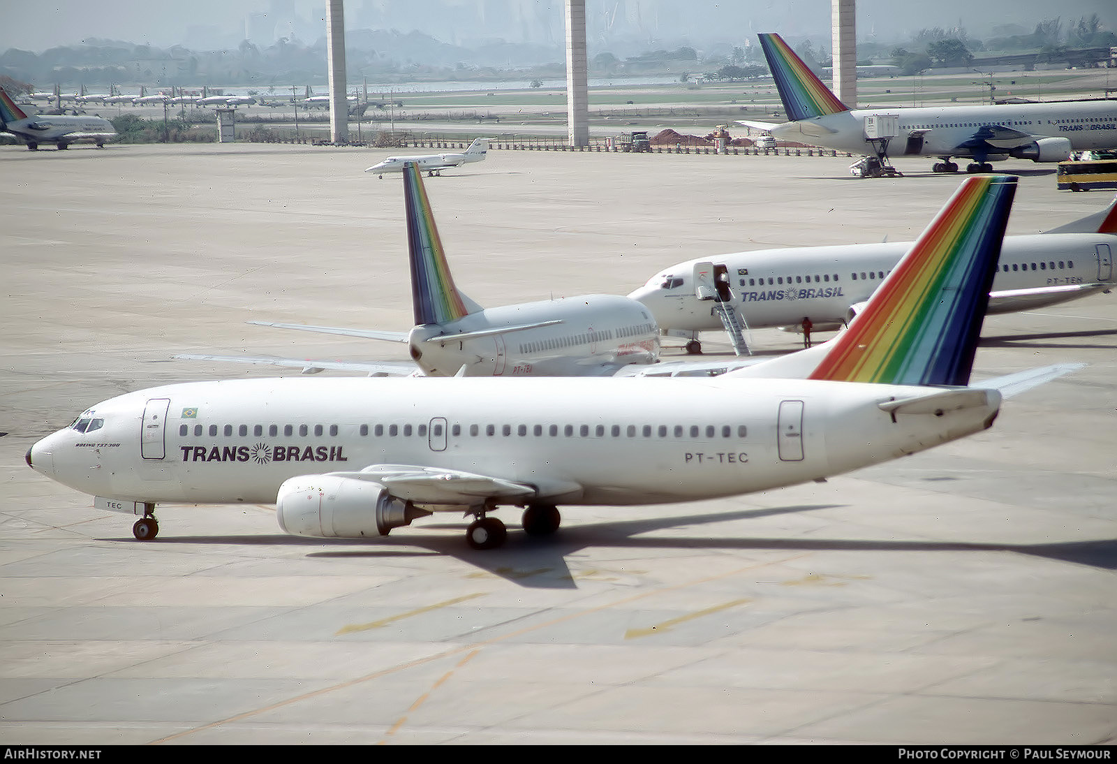 Aircraft Photo of PT-TEC | Boeing 737-375 | TransBrasil | AirHistory.net #819285