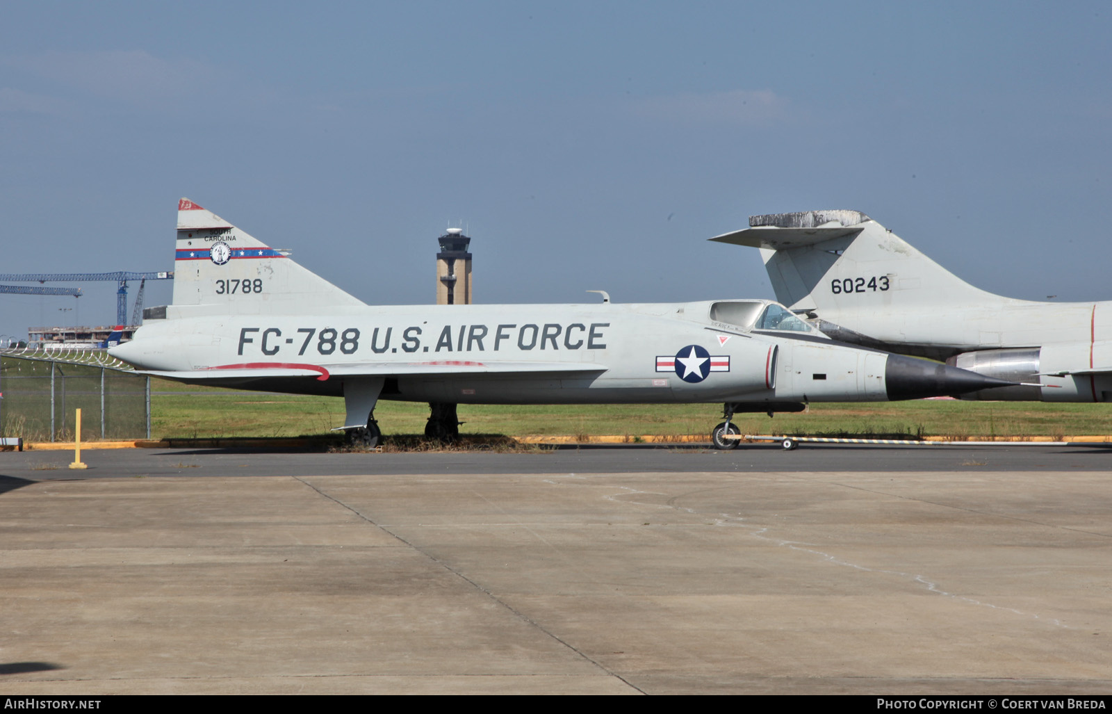 Aircraft Photo of 53-1788 / 31788 | Convair YF-102A Delta Dagger | USA - Air Force | AirHistory.net #819294