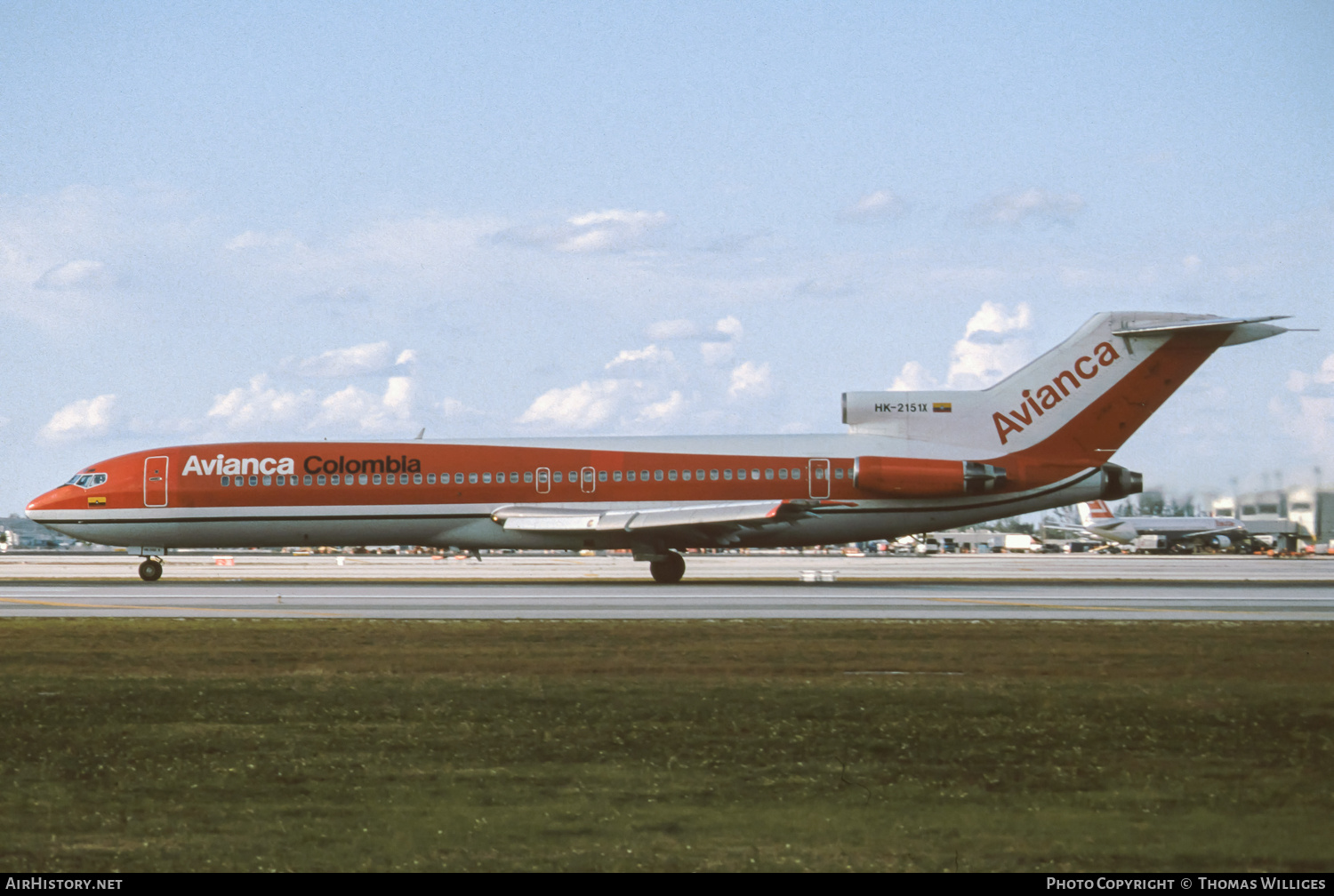 Aircraft Photo of HK-2151X | Boeing 727-2A1/Adv | Avianca | AirHistory.net #819299