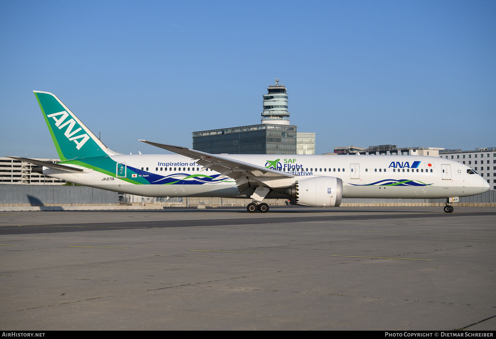 Aircraft Photo of JA871A | Boeing 787-9 Dreamliner | All Nippon Airways - ANA | AirHistory.net #819322