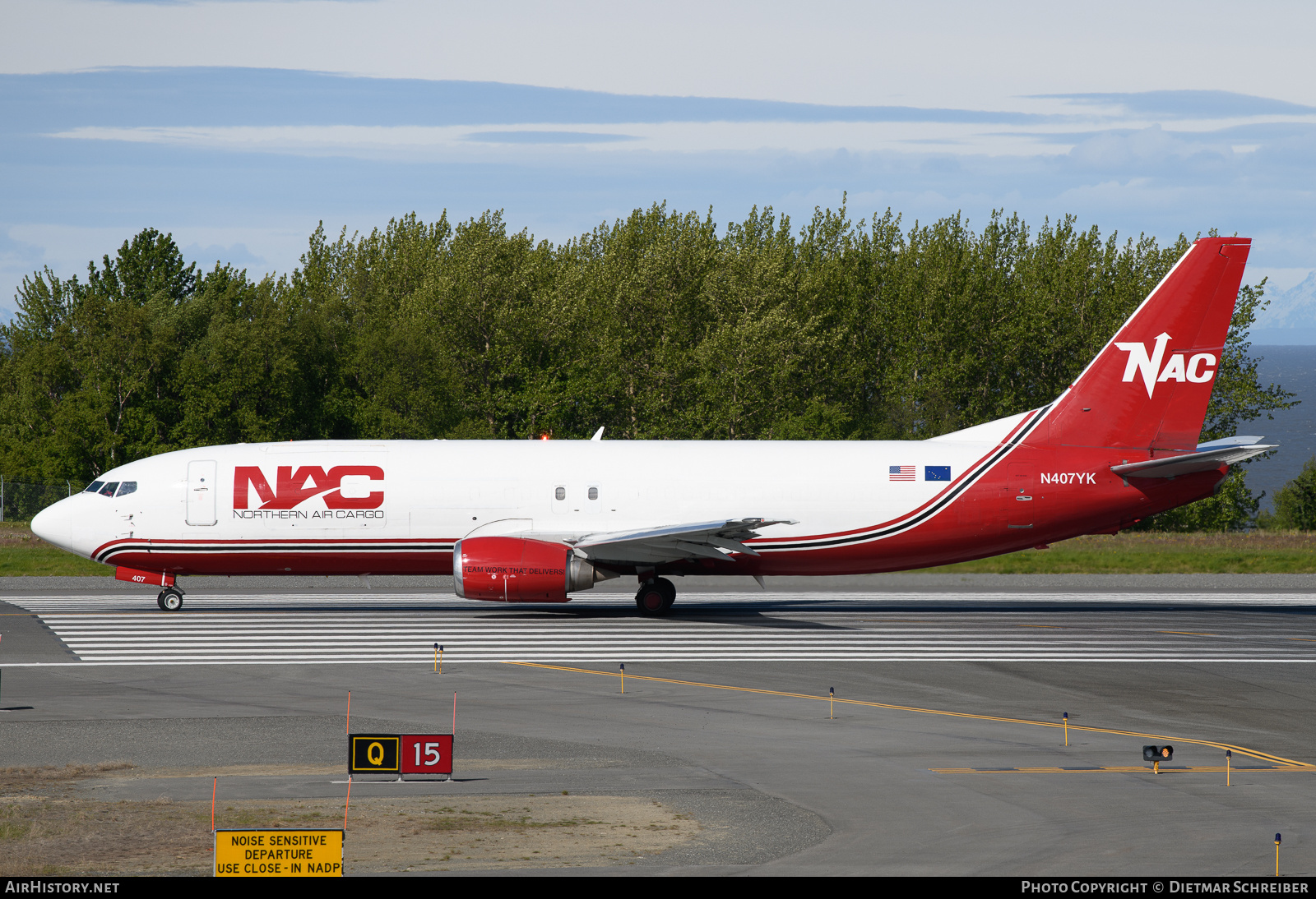 Aircraft Photo of N407YK | Boeing 737-436/SF | Northern Air Cargo - NAC | AirHistory.net #819326