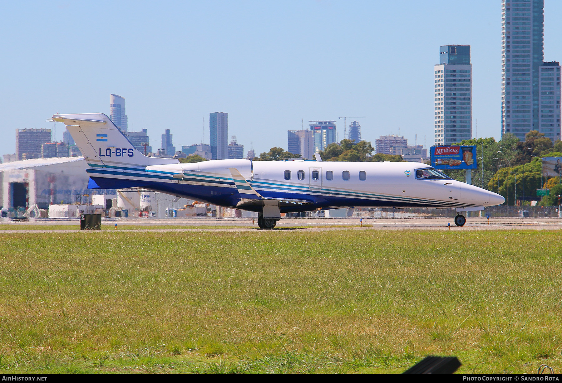 Aircraft Photo of LQ-BFS | Learjet 40 | AirHistory.net #819331