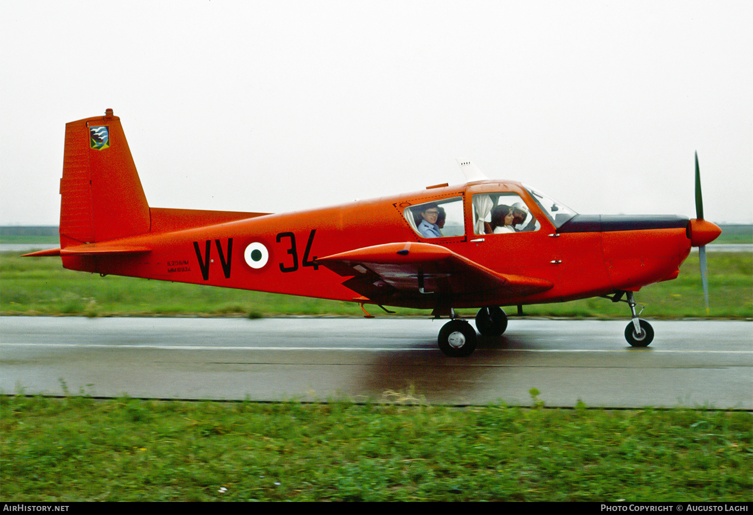 Aircraft Photo of MM61934 | SIAI-Marchetti S-208M | Italy - Air Force | AirHistory.net #819347