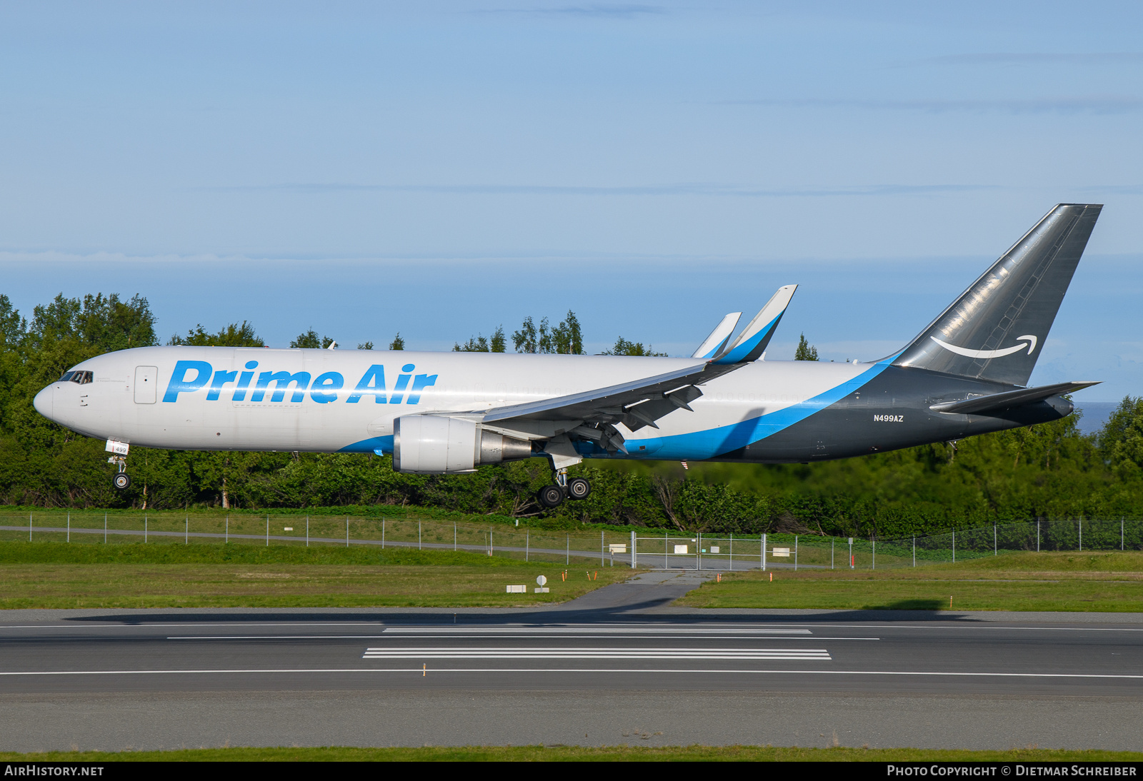Aircraft Photo of N499AZ | Boeing 767-323/ER(BDSF) | Prime Air | AirHistory.net #819348