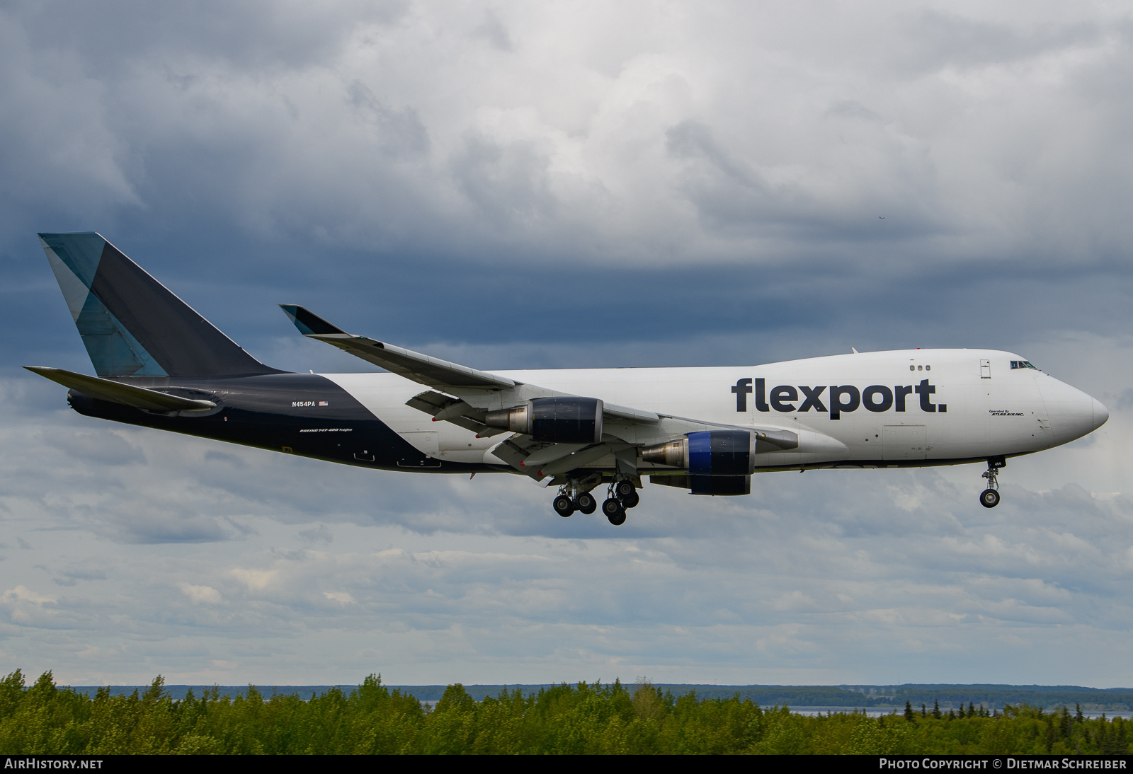 Aircraft Photo of N454PA | Boeing 747-46NF/SCD | Flexport Air Freight | AirHistory.net #819350