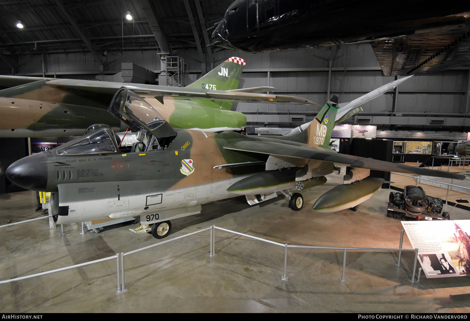 Aircraft Photo of 70-0970 / AF70-970 | LTV A-7D Corsair II | USA - Air Force | AirHistory.net #819365