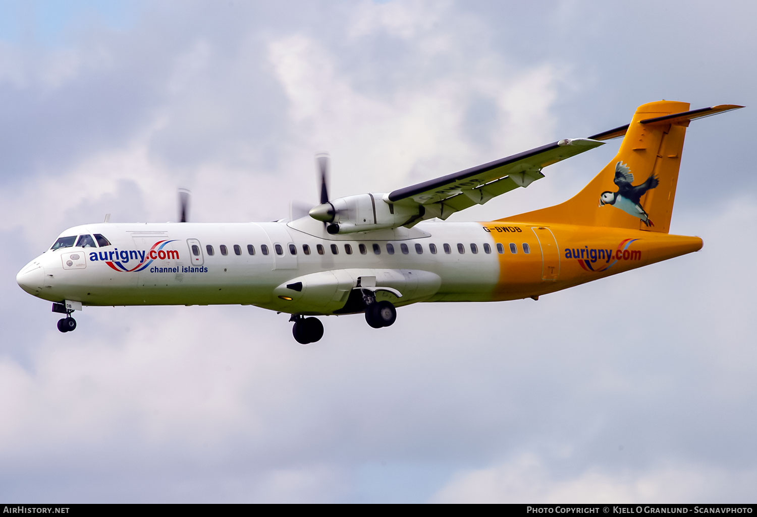Aircraft Photo of G-BWDB | ATR ATR-72-202 | Aurigny Air Services | AirHistory.net #819367