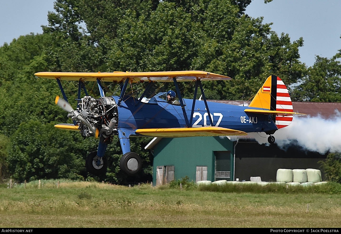 Aircraft Photo of OE-AKJ | Boeing PT-13D Kaydet (E75) | USA - Air Force | AirHistory.net #819370