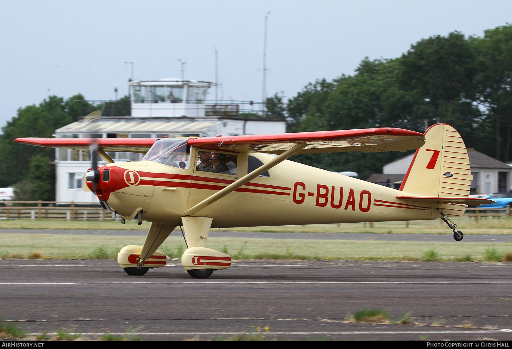 Aircraft Photo of G-BUAO | Luscombe 8E Silvaire Deluxe | AirHistory.net #819376