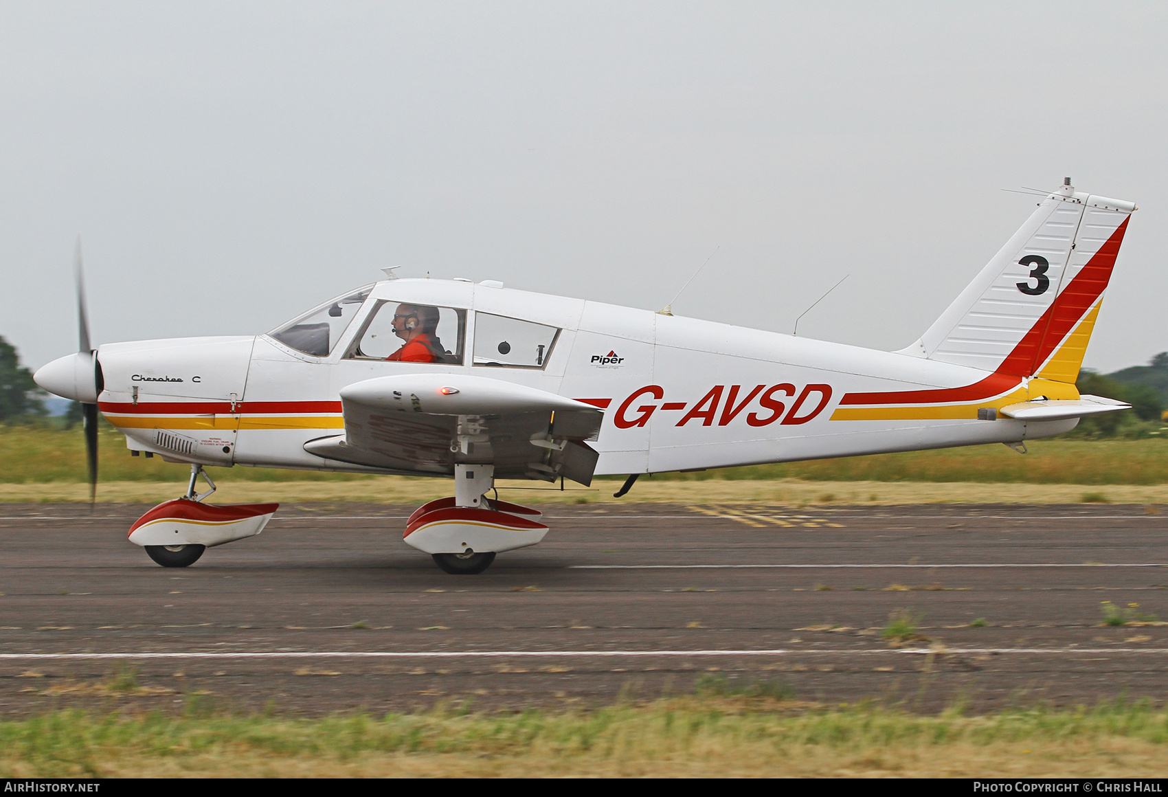 Aircraft Photo of G-AVSD | Piper PA-28-180 Cherokee C | AirHistory.net #819394