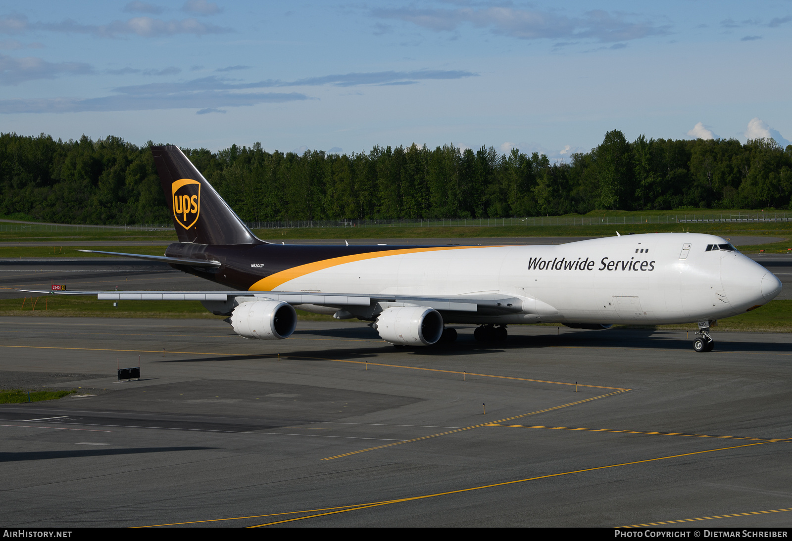 Aircraft Photo of N620UP | Boeing 747-8F | United Parcel Service - UPS | AirHistory.net #819398