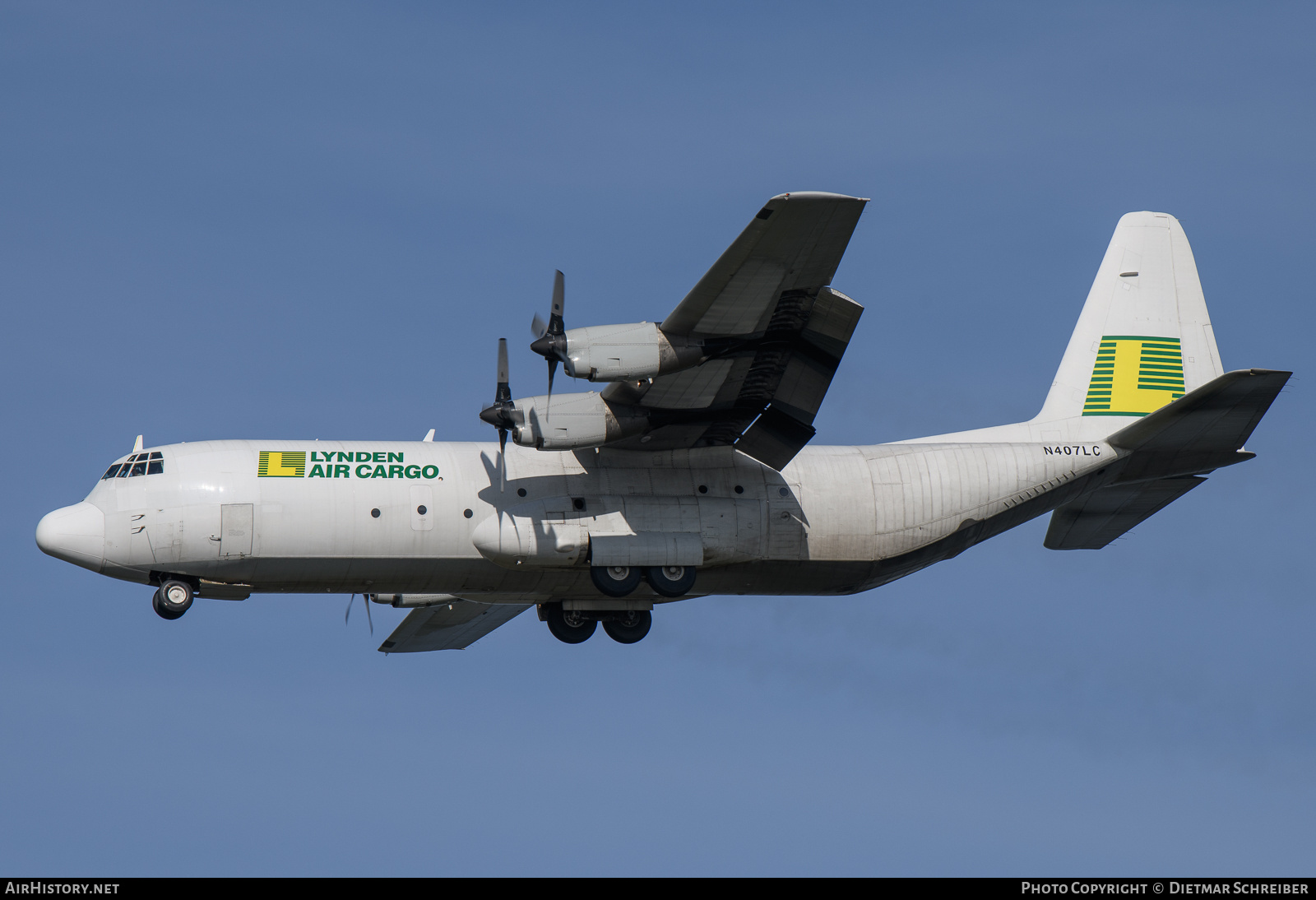 Aircraft Photo of N407LC | Lockheed L-100-30 Hercules (382G) | Lynden Air Cargo | AirHistory.net #819399