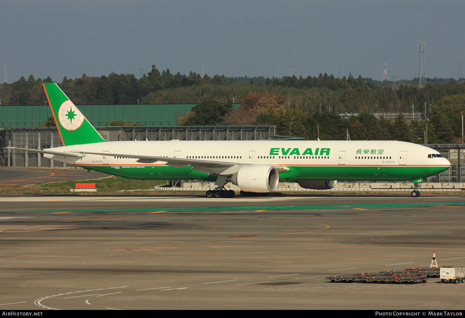 Aircraft Photo of B-16709 | Boeing 777-35E/ER | EVA Air | AirHistory.net #819406