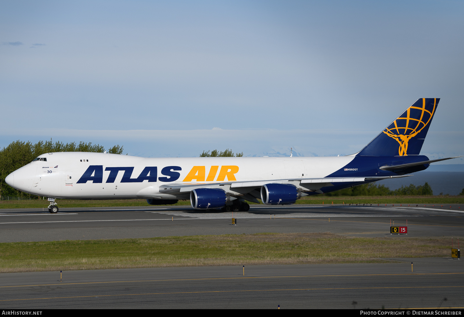 Aircraft Photo of N860GT | Boeing 747-8F | Atlas Air | AirHistory.net #819423