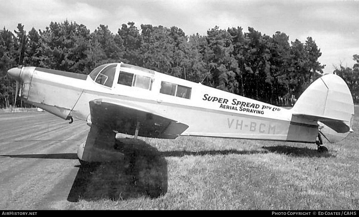 Aircraft Photo of VH-BCM | Percival P.44 Proctor 5 | Super Spread Aviation | AirHistory.net #819433