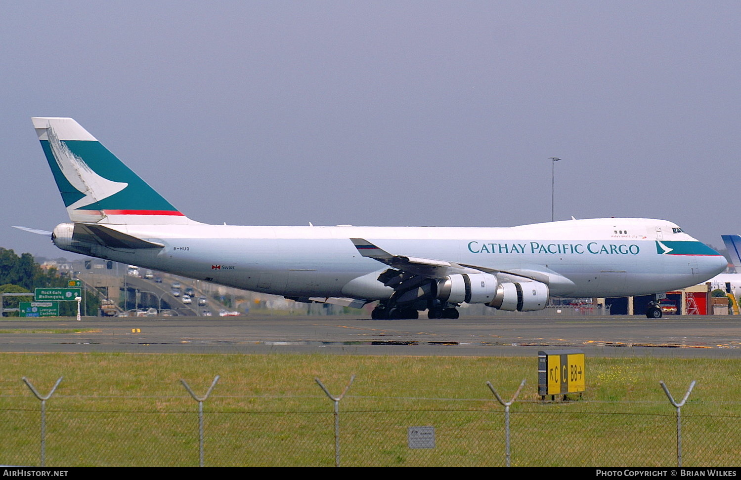 Aircraft Photo of B-HUQ | Boeing 747-467F/SCD | Cathay Pacific Airways Cargo | AirHistory.net #819464