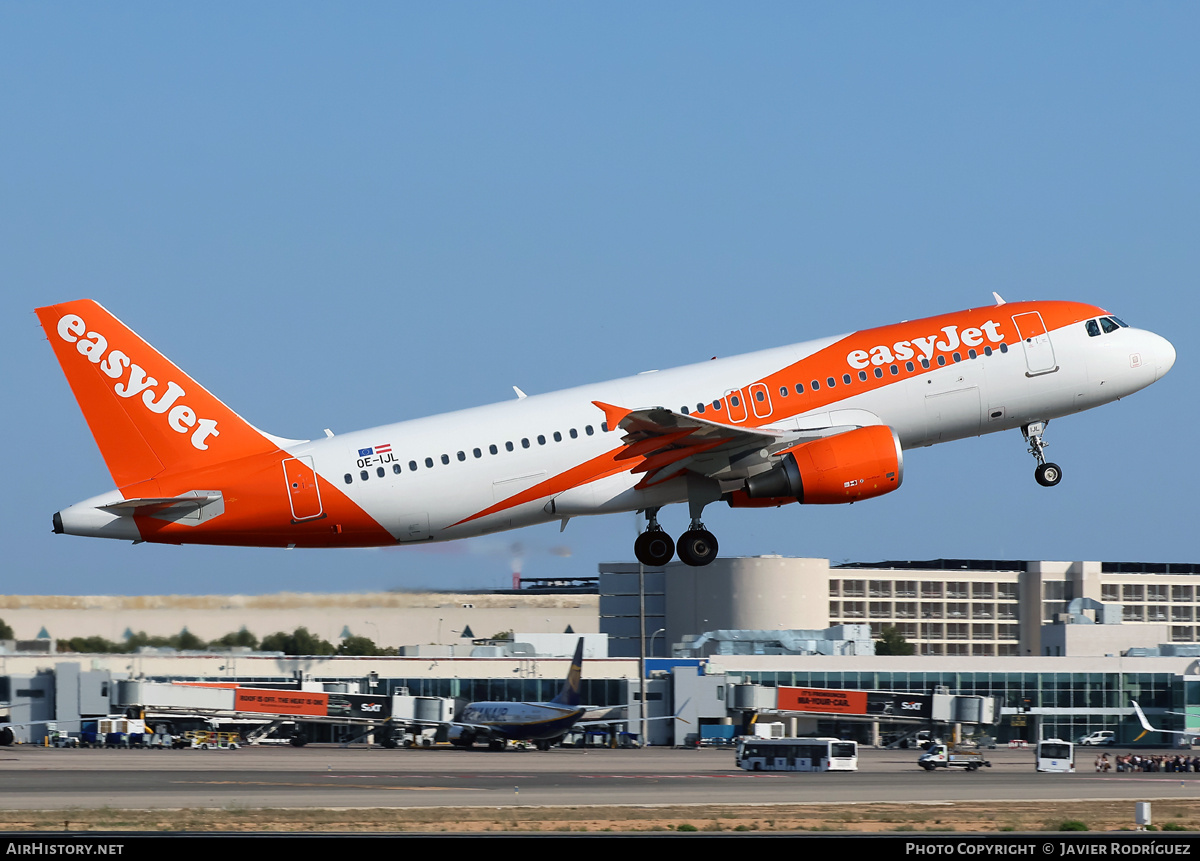 Aircraft Photo of OE-IJL | Airbus A320-214 | EasyJet | AirHistory.net #819470
