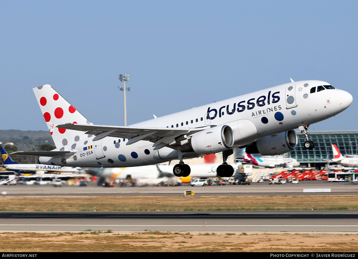 Aircraft Photo of OO-SSA | Airbus A319-111 | Brussels Airlines | AirHistory.net #819477