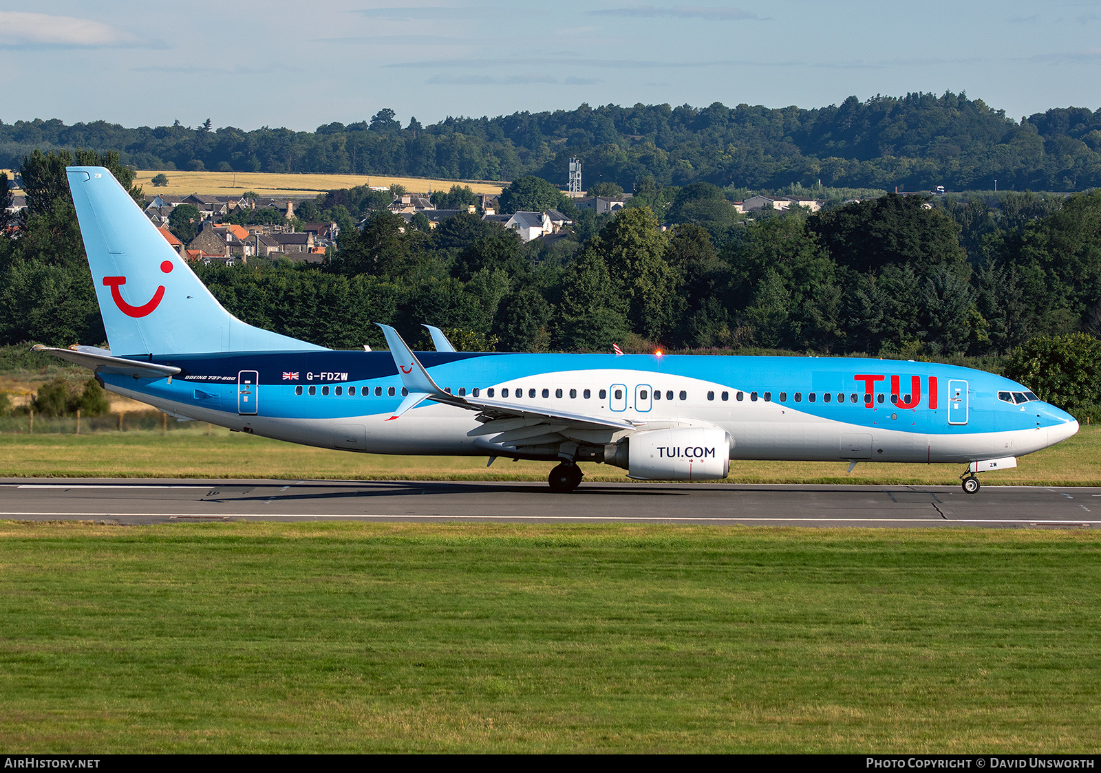 Aircraft Photo of G-FDZW | Boeing 737-8K5 | TUI | AirHistory.net #819480