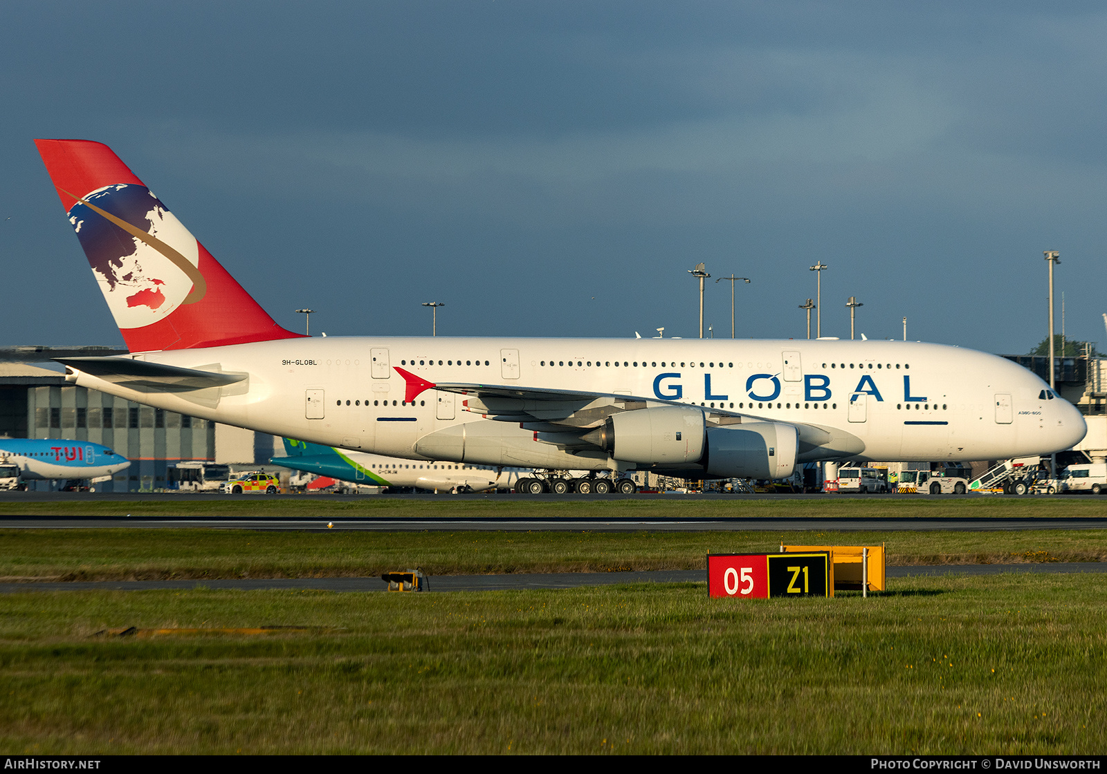 Aircraft Photo of 9H-GLOBL | Airbus A380-841 | Global Airlines | AirHistory.net #819481