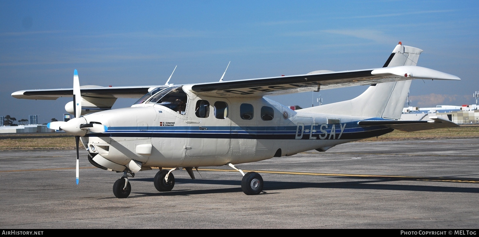 Aircraft Photo of D-ESAY | Cessna P210N Pressurized Centurion | AirHistory.net #819483