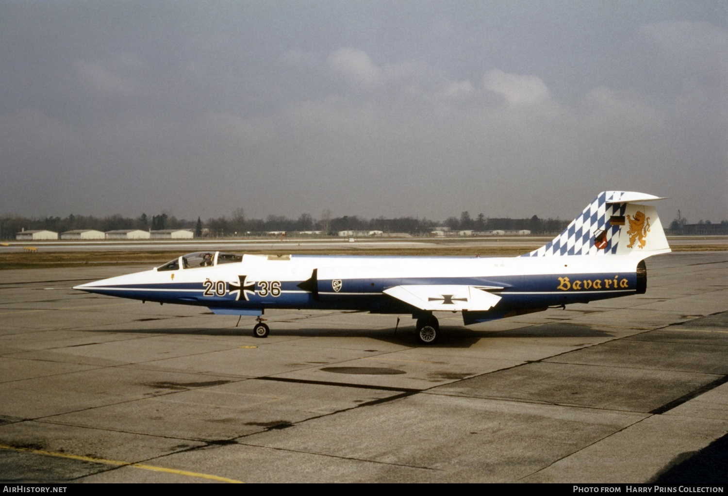 Aircraft Photo of 2036 | Lockheed F-104G Starfighter | Germany - Air Force | AirHistory.net #819484