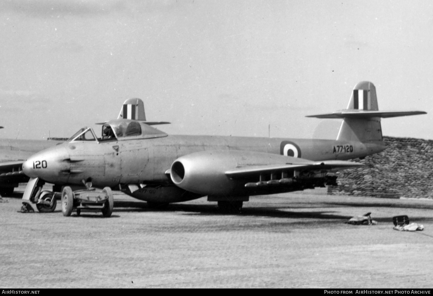 Aircraft Photo of A77-120 | Gloster Meteor F8 | Australia - Air Force | AirHistory.net #819486