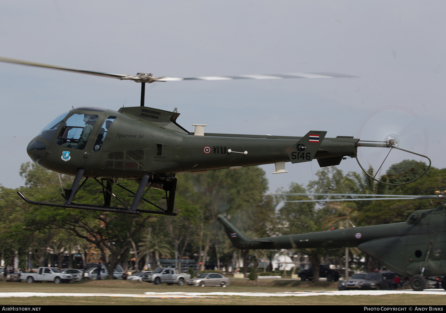 Aircraft Photo of 5146 | Enstrom 480B | Thailand - Army | AirHistory.net #819504