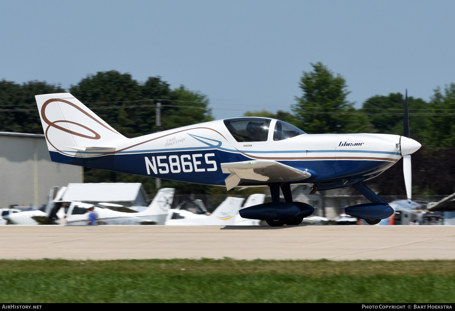 Aircraft Photo of N586ES | Stoddard-Hamilton Glasair I TD | AirHistory.net #819509
