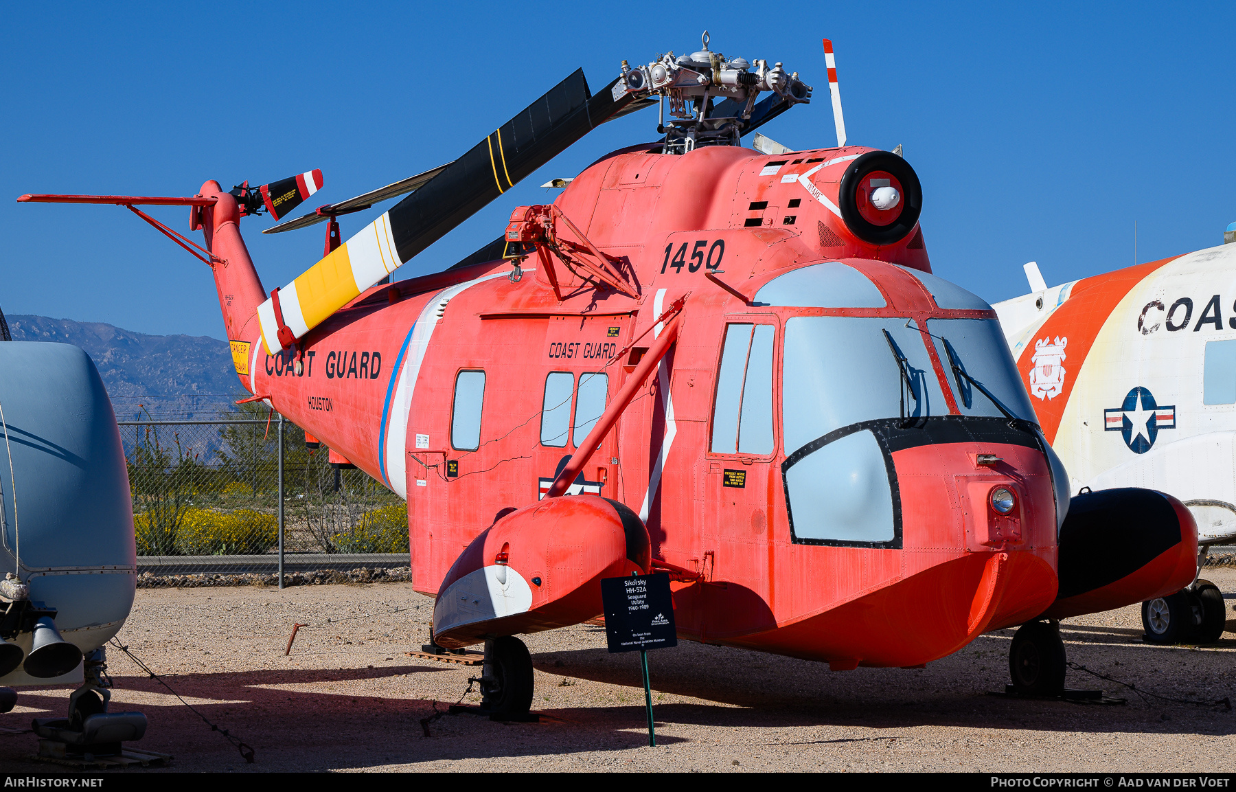 Aircraft Photo of 1450 | Sikorsky HH-52A Seaguard (S-62A) | USA - Coast Guard | AirHistory.net #819513
