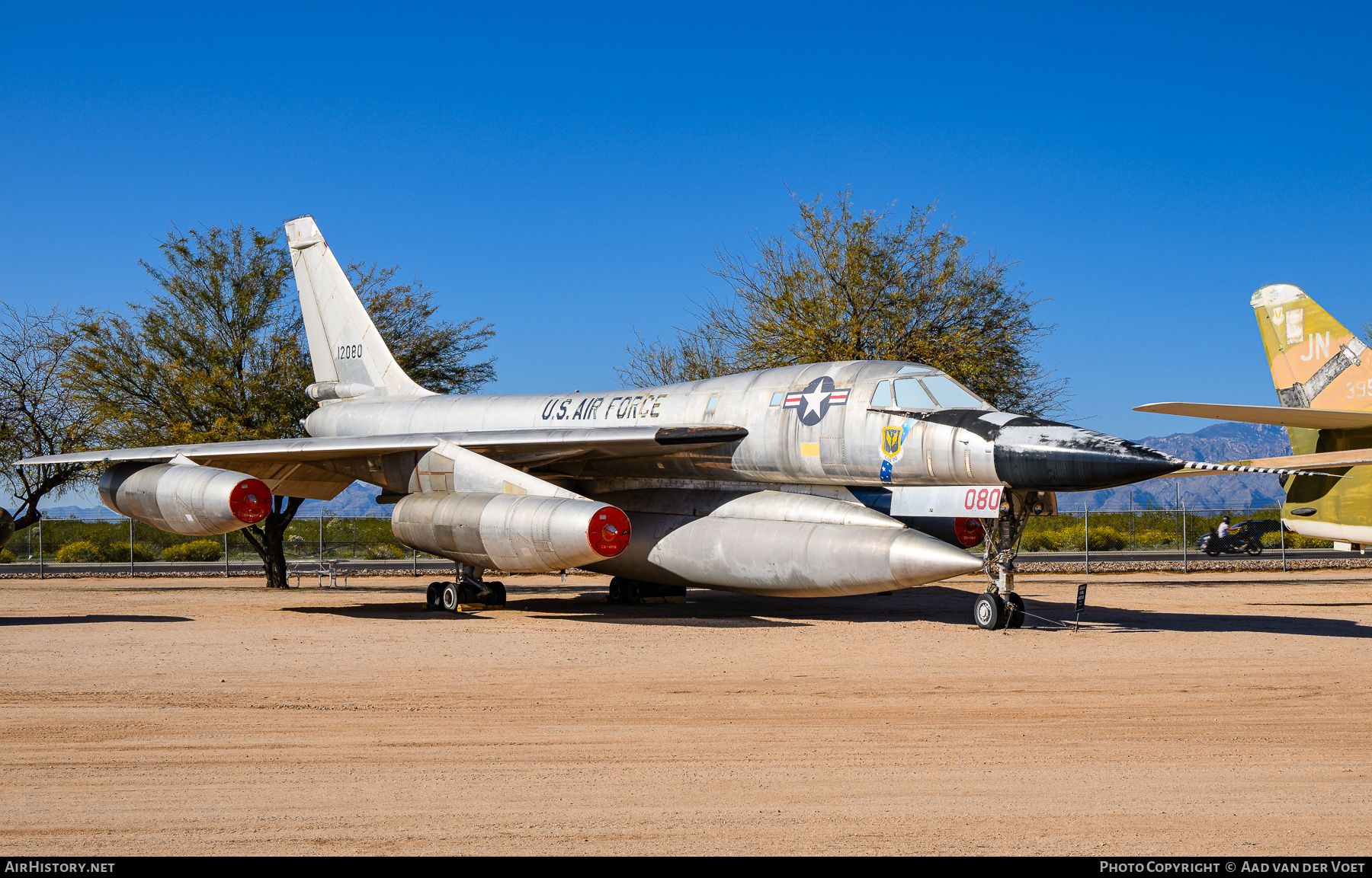 Aircraft Photo of 61-2080 / 12080 | Convair B-58A Hustler | USA - Air Force | AirHistory.net #819528