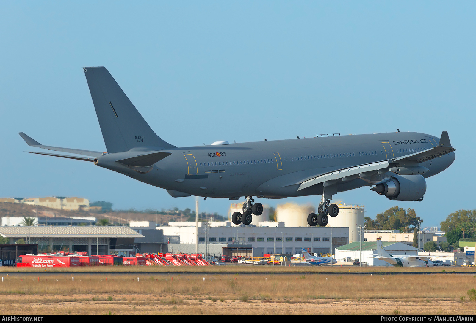 Aircraft Photo of TK.24-03 | Airbus A330-202MRTT | Spain - Air Force | AirHistory.net #819540
